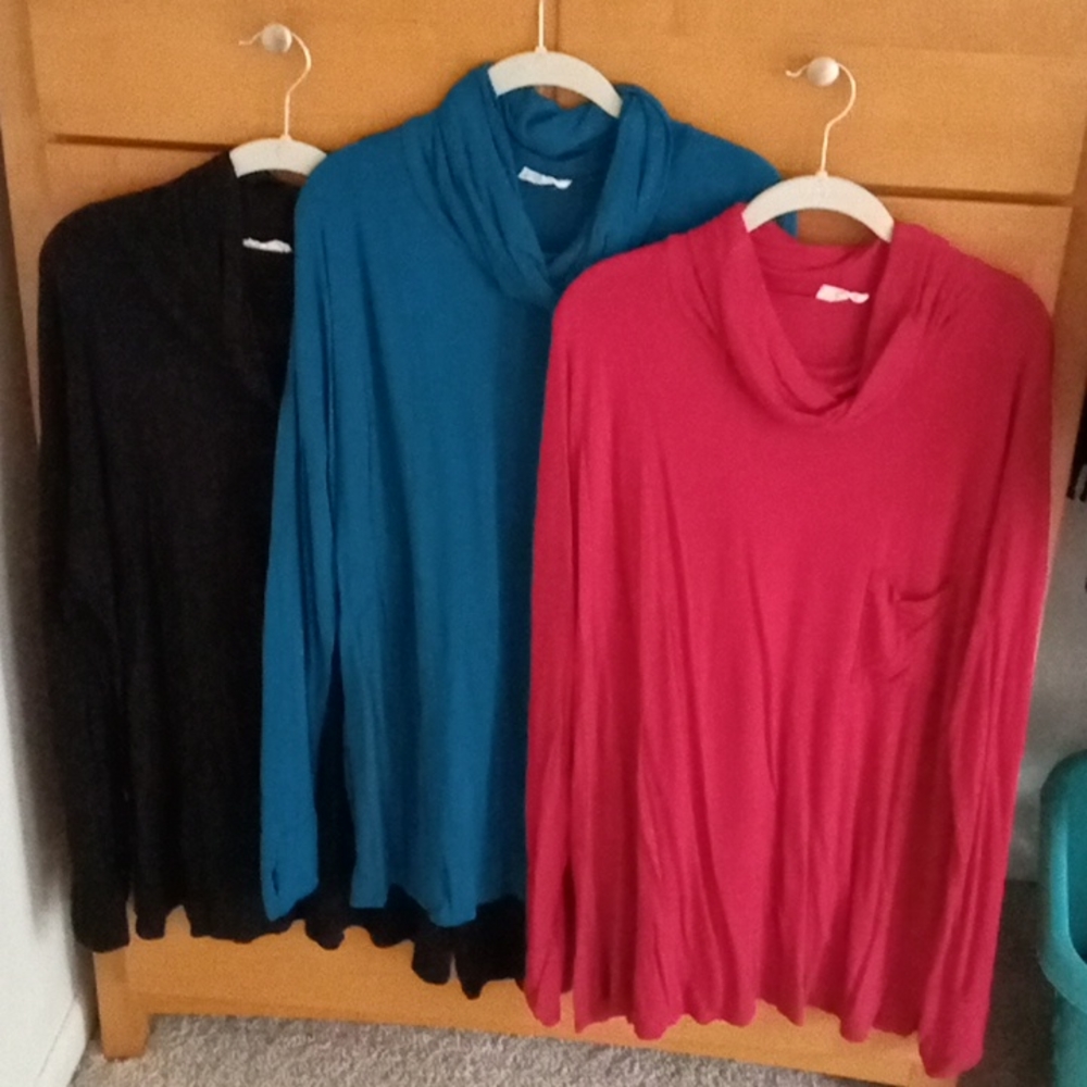 3 Blumin Tops sz 3x